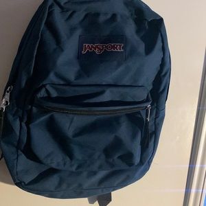 Navy blue Jansport Backpack